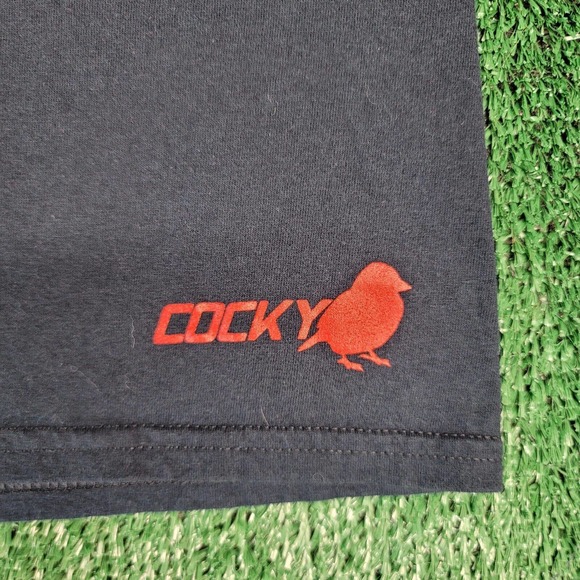 Street Fighter T-Shirt No Shotos Ryu Ken Akuma Adult Size Medium Cocky - Picture 5 of 7